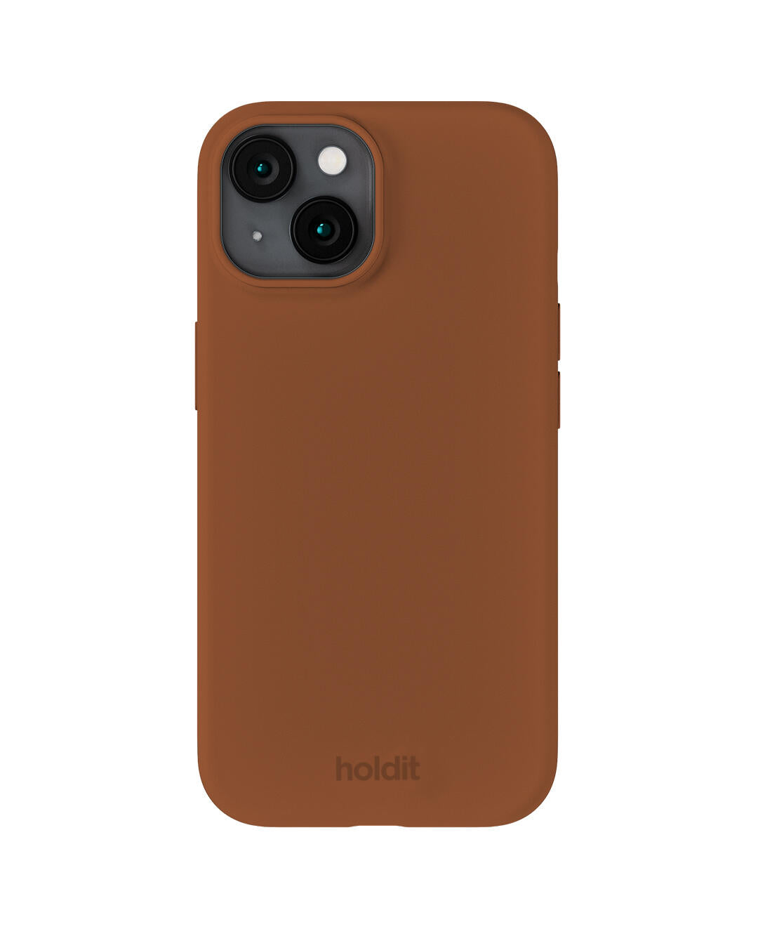 Silicone iPhone cover - Almond brown